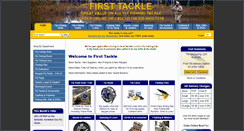 Desktop Screenshot of firsttackle.co.uk